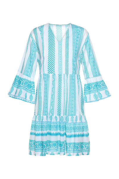 Teal Taos Dress